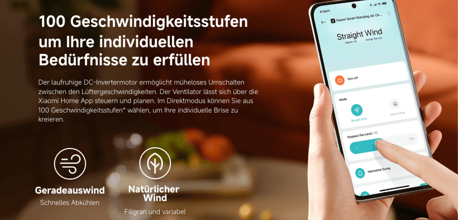 Xiaomi Smart Standing Air Circulation Fan