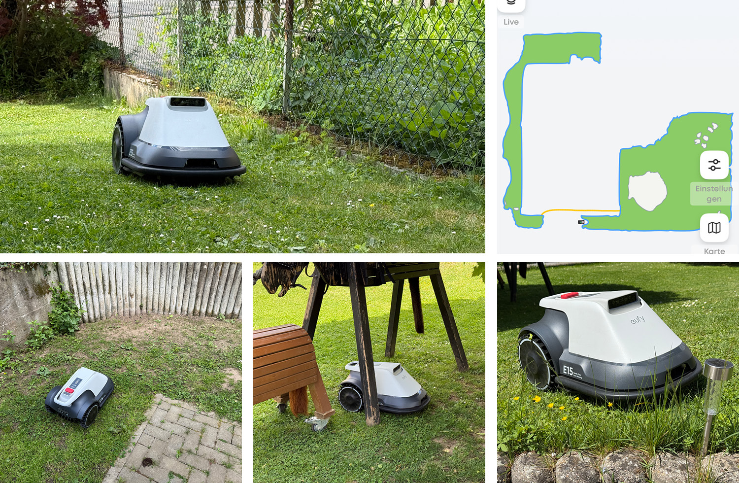 Beim ersten Kartieren erstellt er eine Karte und eine weitere Zone kann hinzugefügt werden