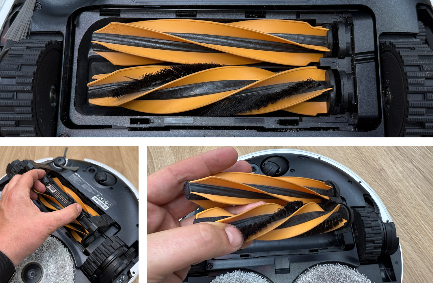 Das Doppelwalzensystem des Mova V50 Ultra Complete