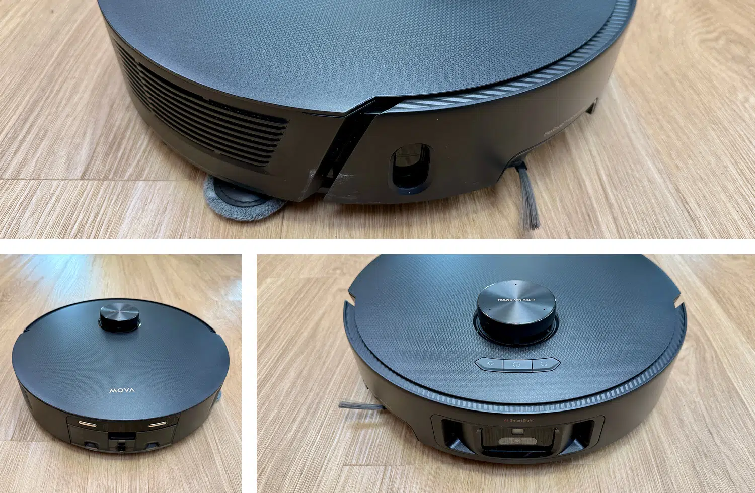 Das befindet sich auf Front, der Seite und dem Heck des Mova Z50 Ultra