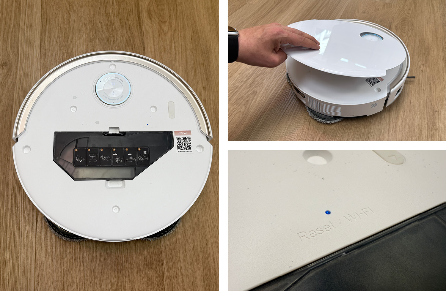 Das gibt es unter der Haube des Mova V50 Ultra Complete zu sehen