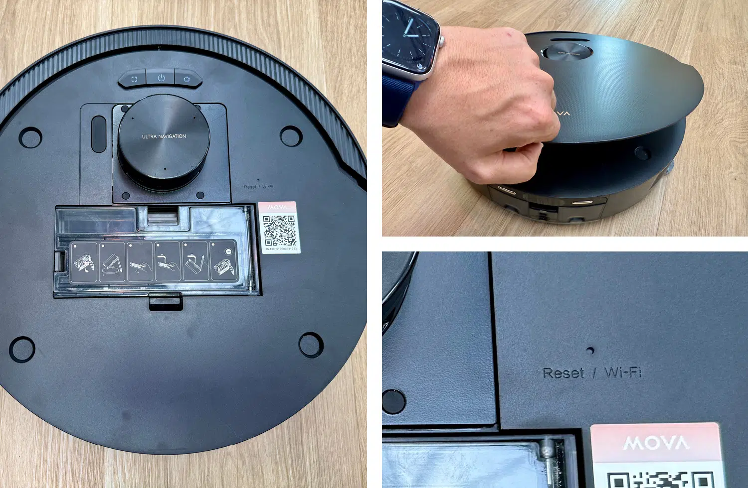 Das gibt es unter der Haube des Mova Z50 Ultra zu entdecken