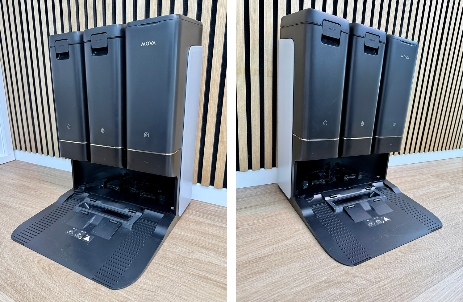 Das ist die Reinigungsstation des Mova Z50 Ultra