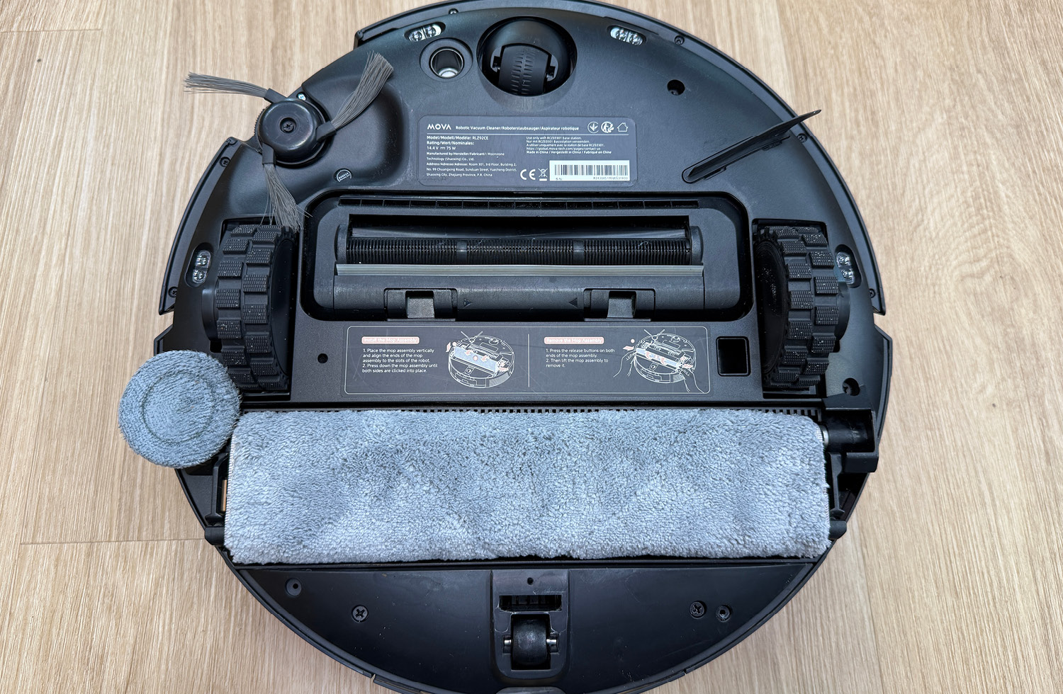 Das ist die Unterseite des Mova Z50 Ultra