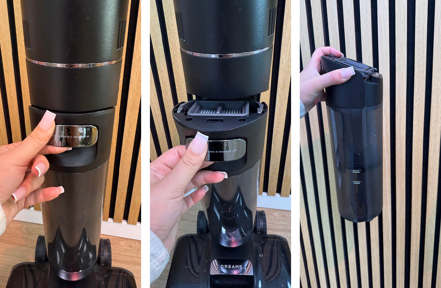 Der Abwassertank des Dreame H15 Pro