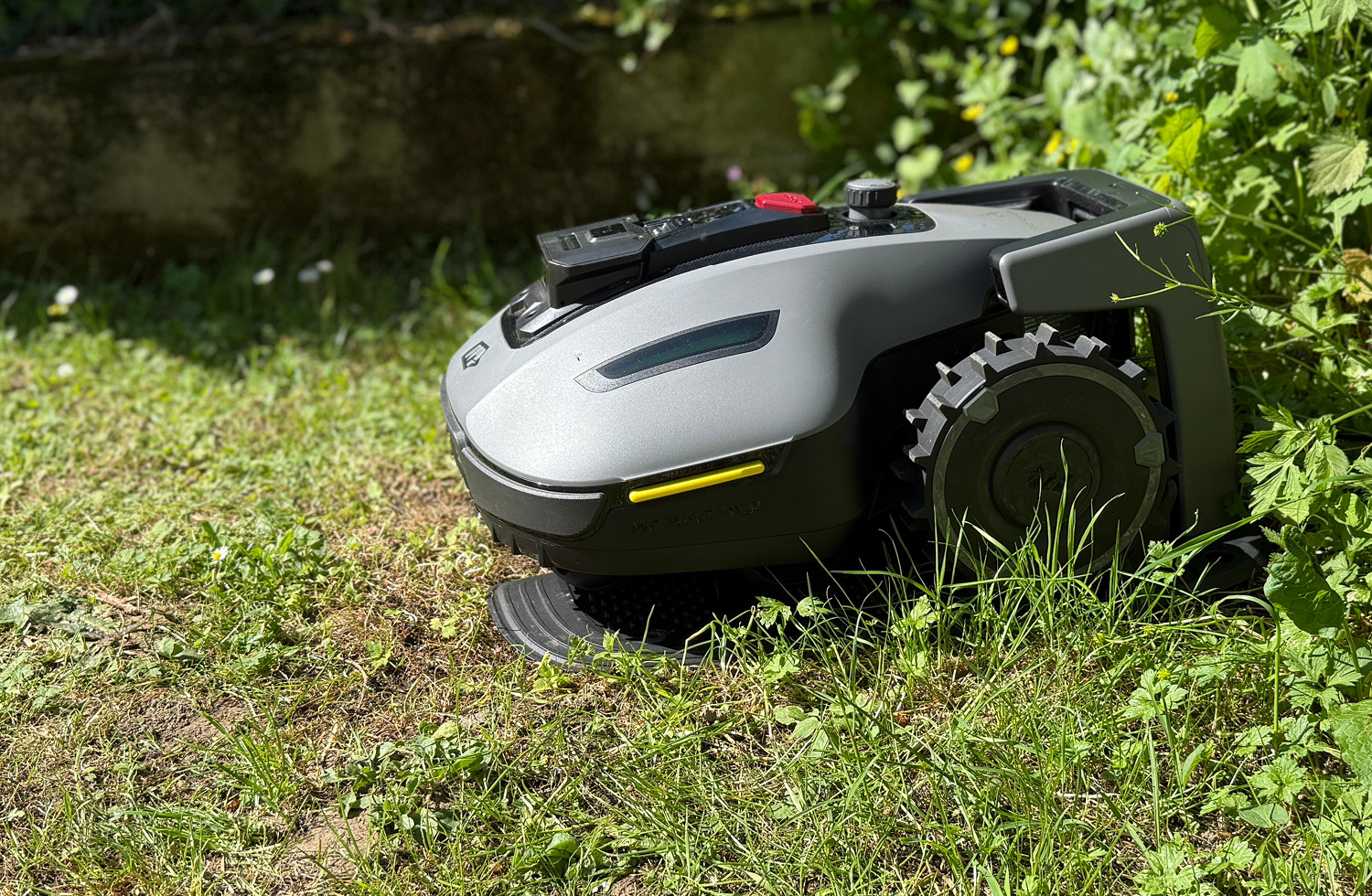 Der Aufbau des Mammotion YUKA Mini