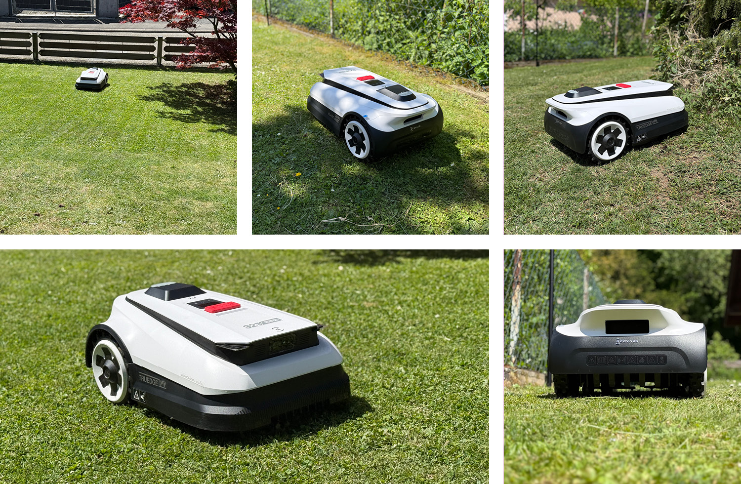 Der ECOVACS GOAT A1600 RTK navigiert in geraden Bahnen