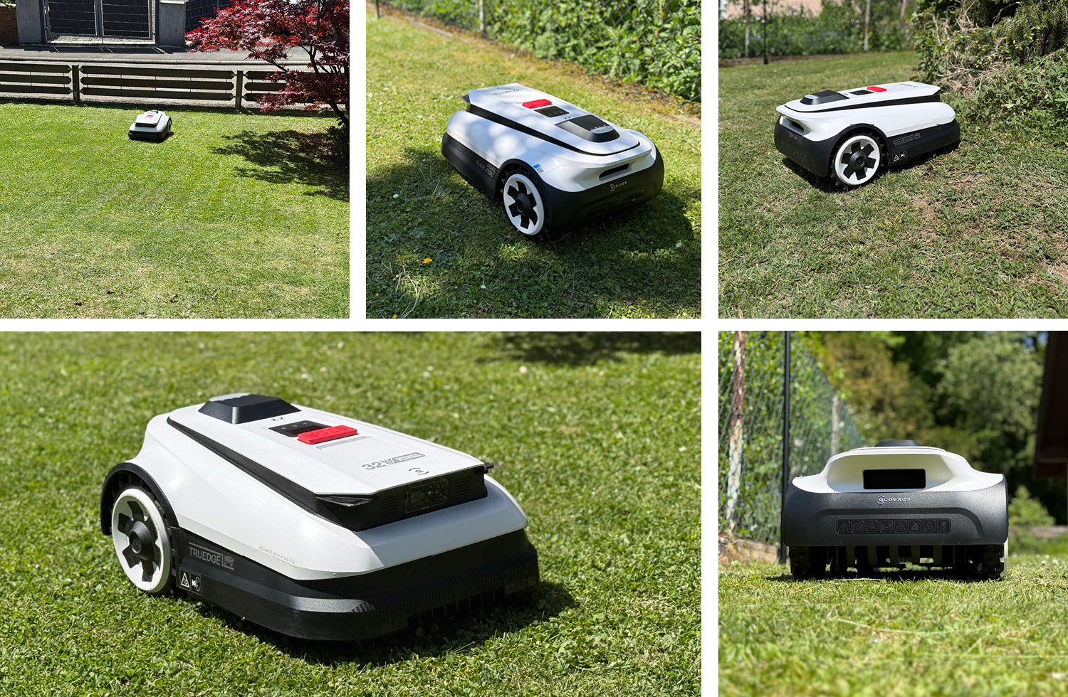 Der ECOVACS GOAT A1600 RTK navigiert in geraden Bahnen