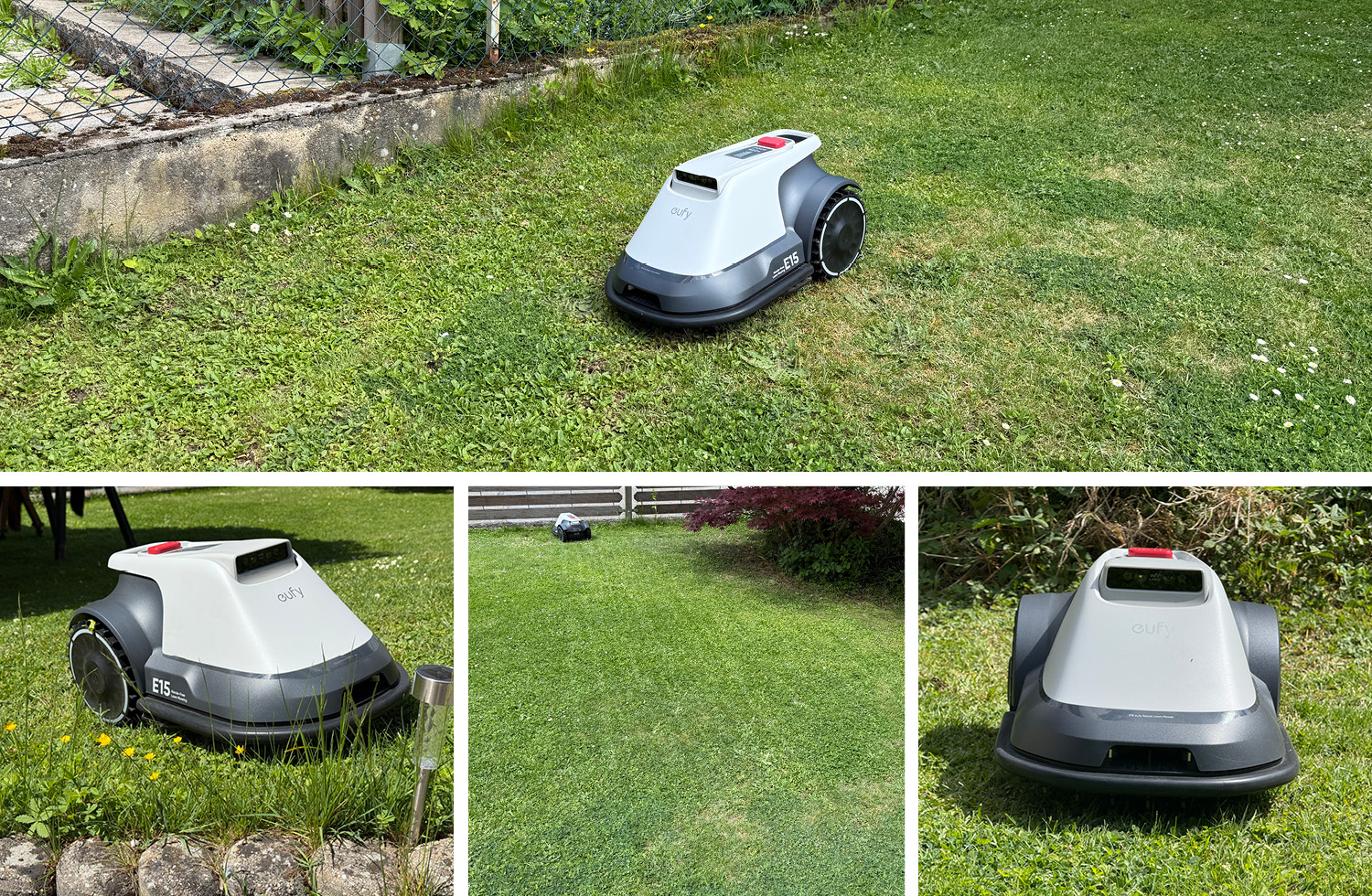 Der eufy E15 ist ein hervorragender Mähroboter, dessen Stärke in der Autonomie liegt und unseren Test mehr als bestanden hat