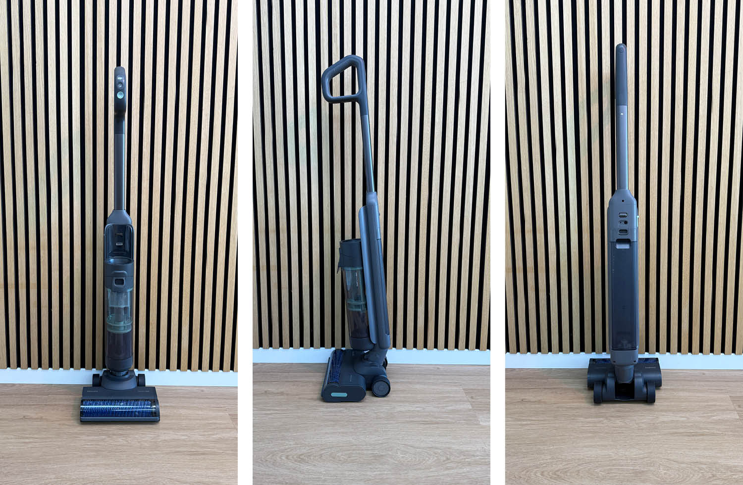 Hier das Design der Wischsaugervariante des Philips AquaTrio 7000 Cordless