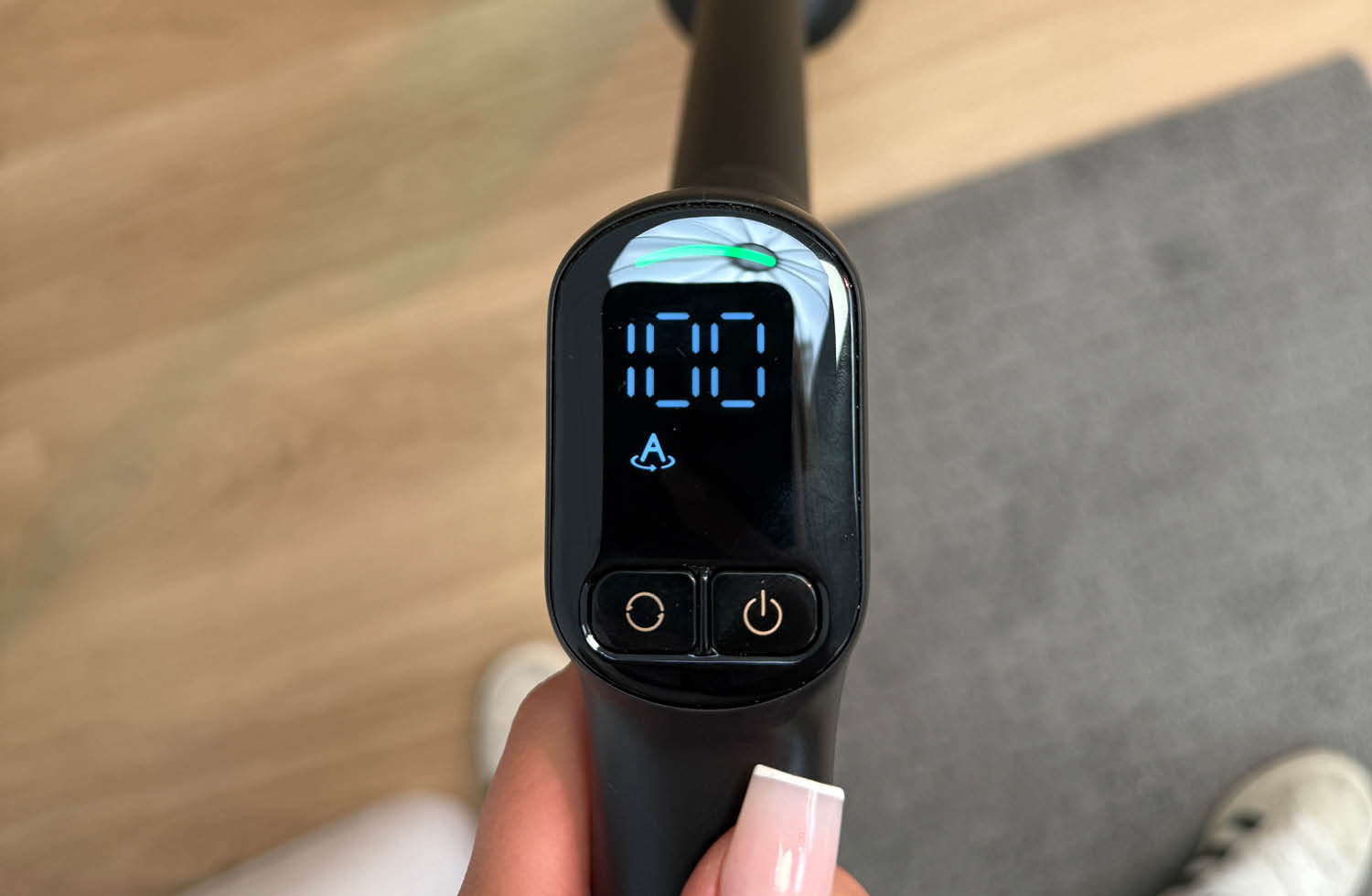 Hier seht ihr den Bildschirm des Mova M10