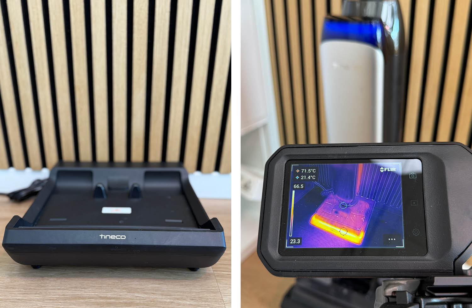 Hier seht ihr die Basisstation des Tineco One Floor S9 Artist