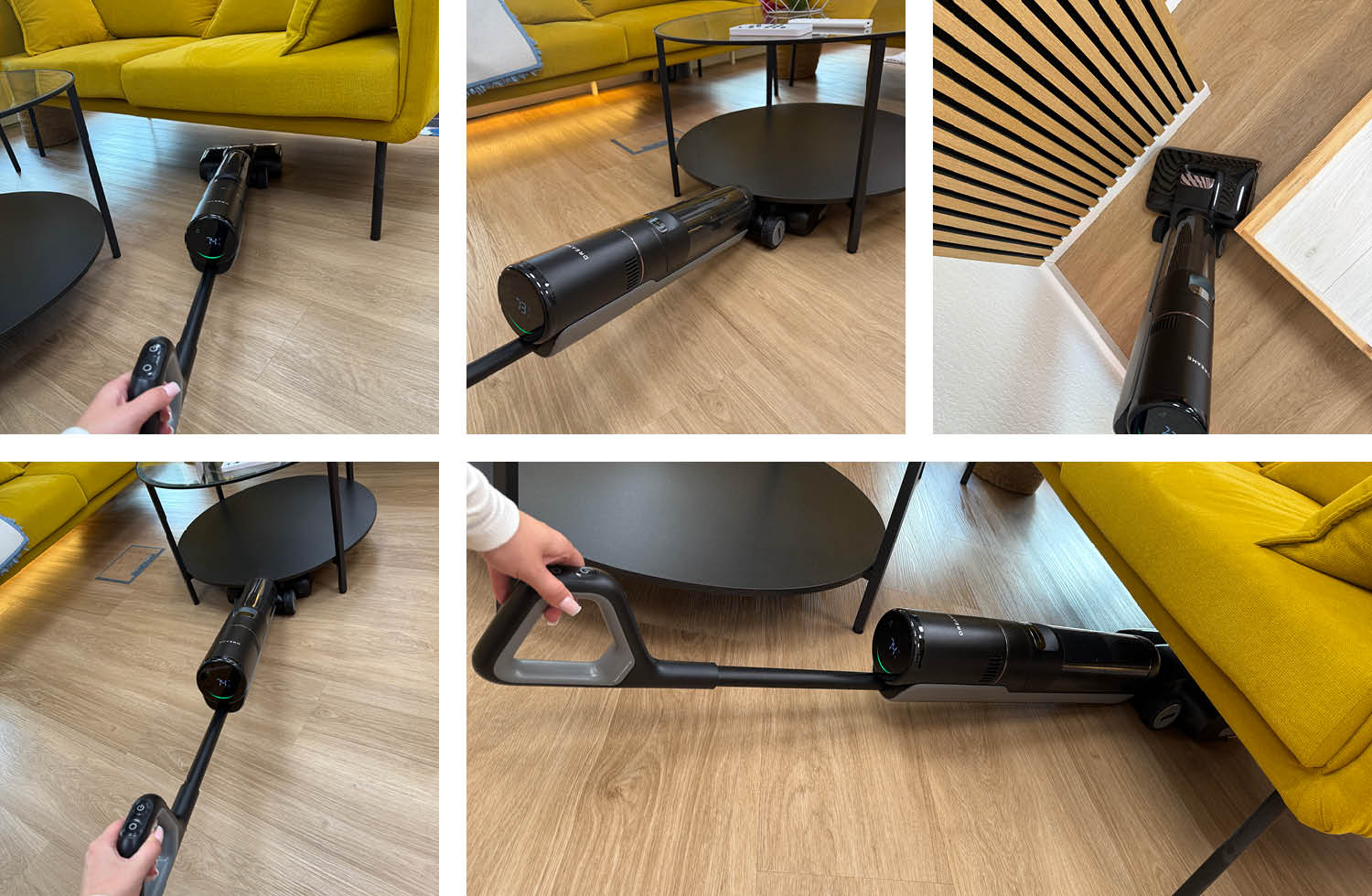 Hier seht ihr die Flexibilität des Dreame h15 Pro