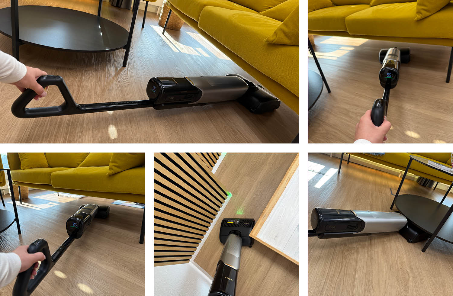 Hier seht ihr die Flexibilität des Mova X4 pro