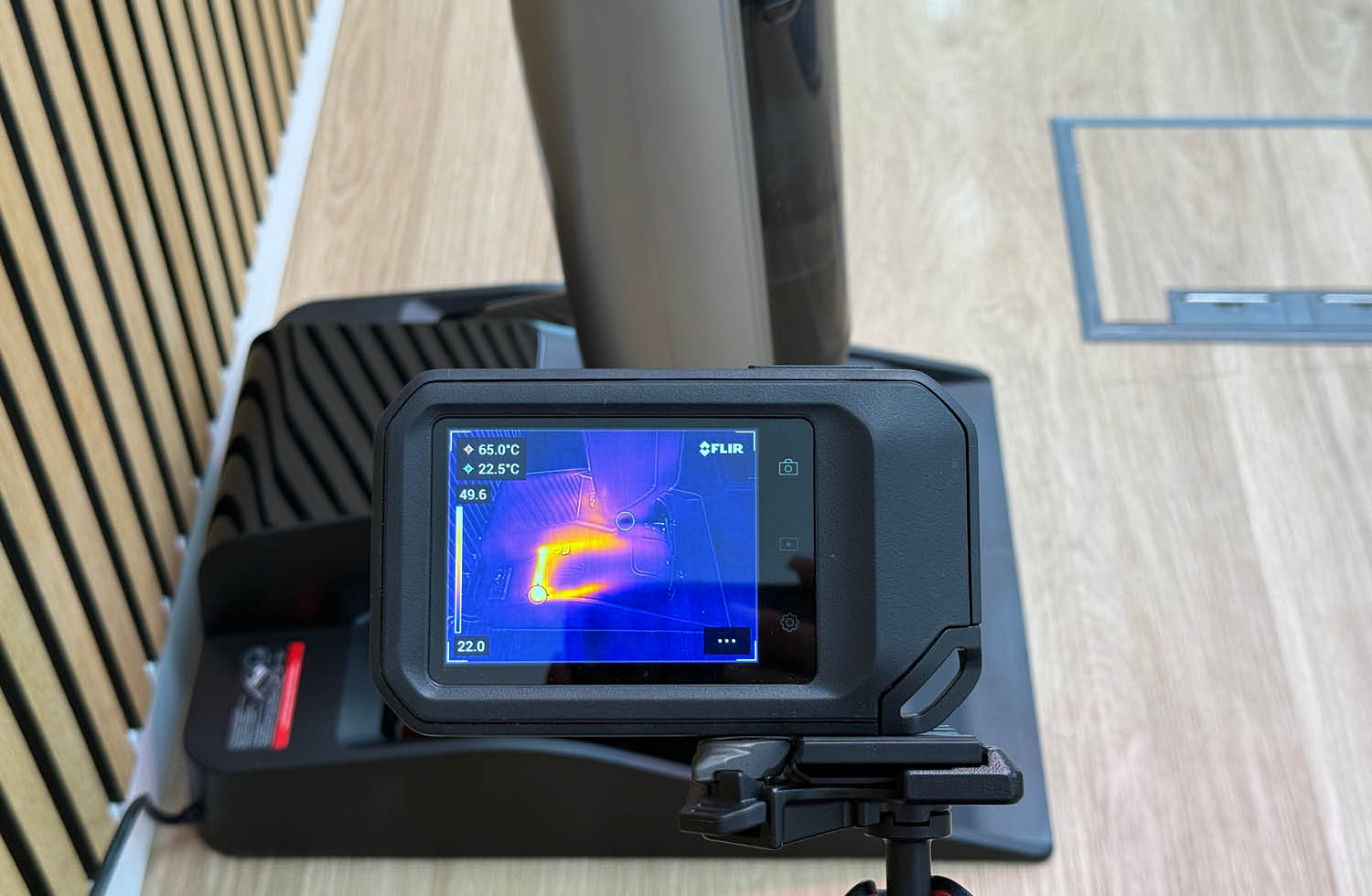 Hier seht ihr die Reinigung des Mova X4 pro