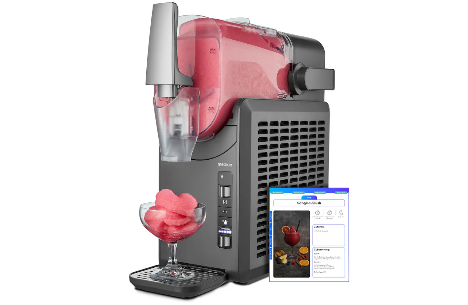 MEDION LIFE Slush-Eismaschine MD12090