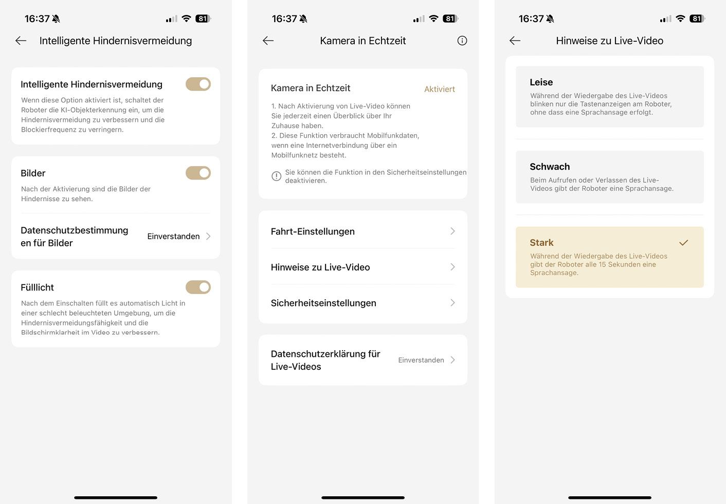 Mova V50 Ultra Complete - App - KI & Kamera