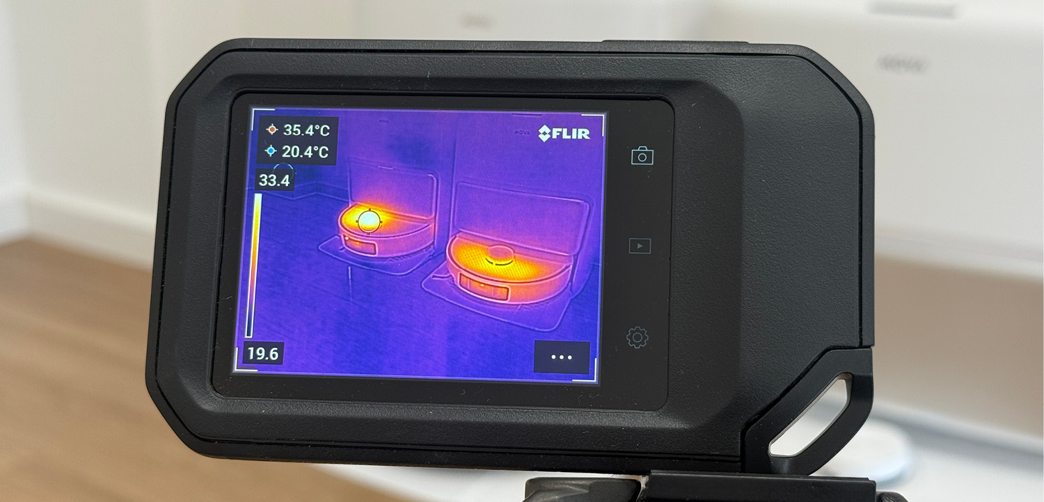 Mova V50 Ultra Complete - In der Station erkennt man noch nicht viel
