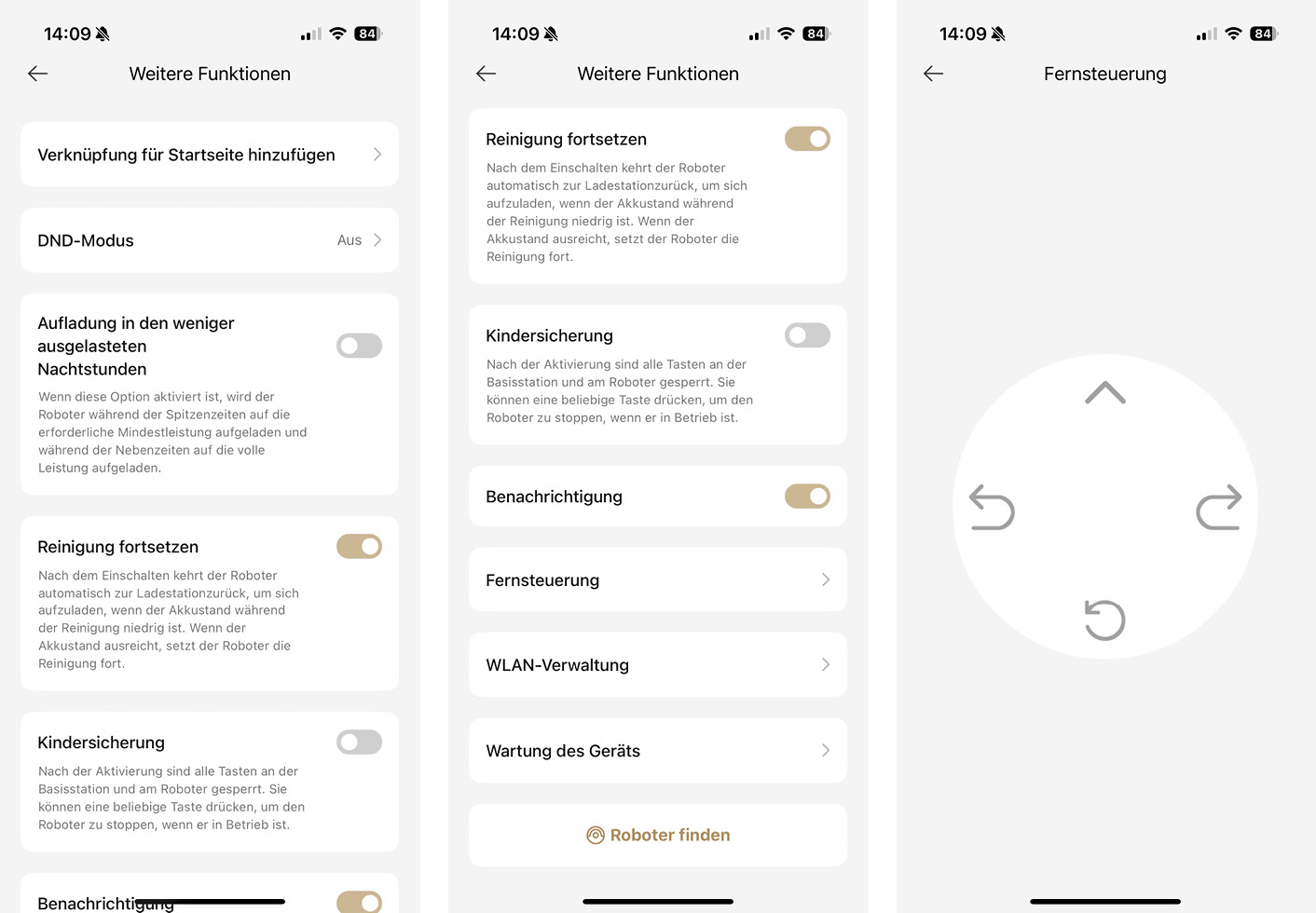 Mova Z50 Ultra - App - Roboter