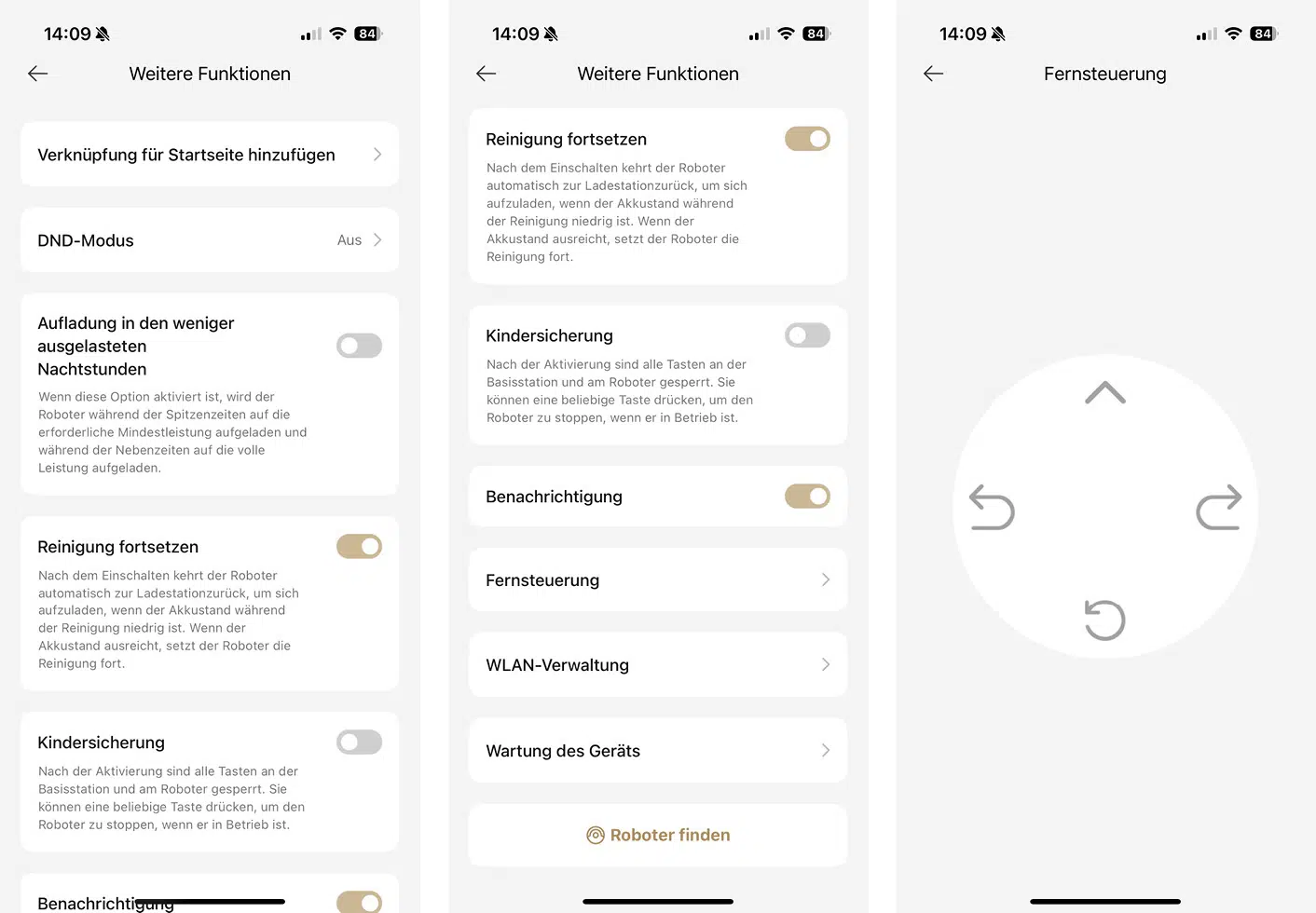 Mova Z50 Ultra - App - Roboter