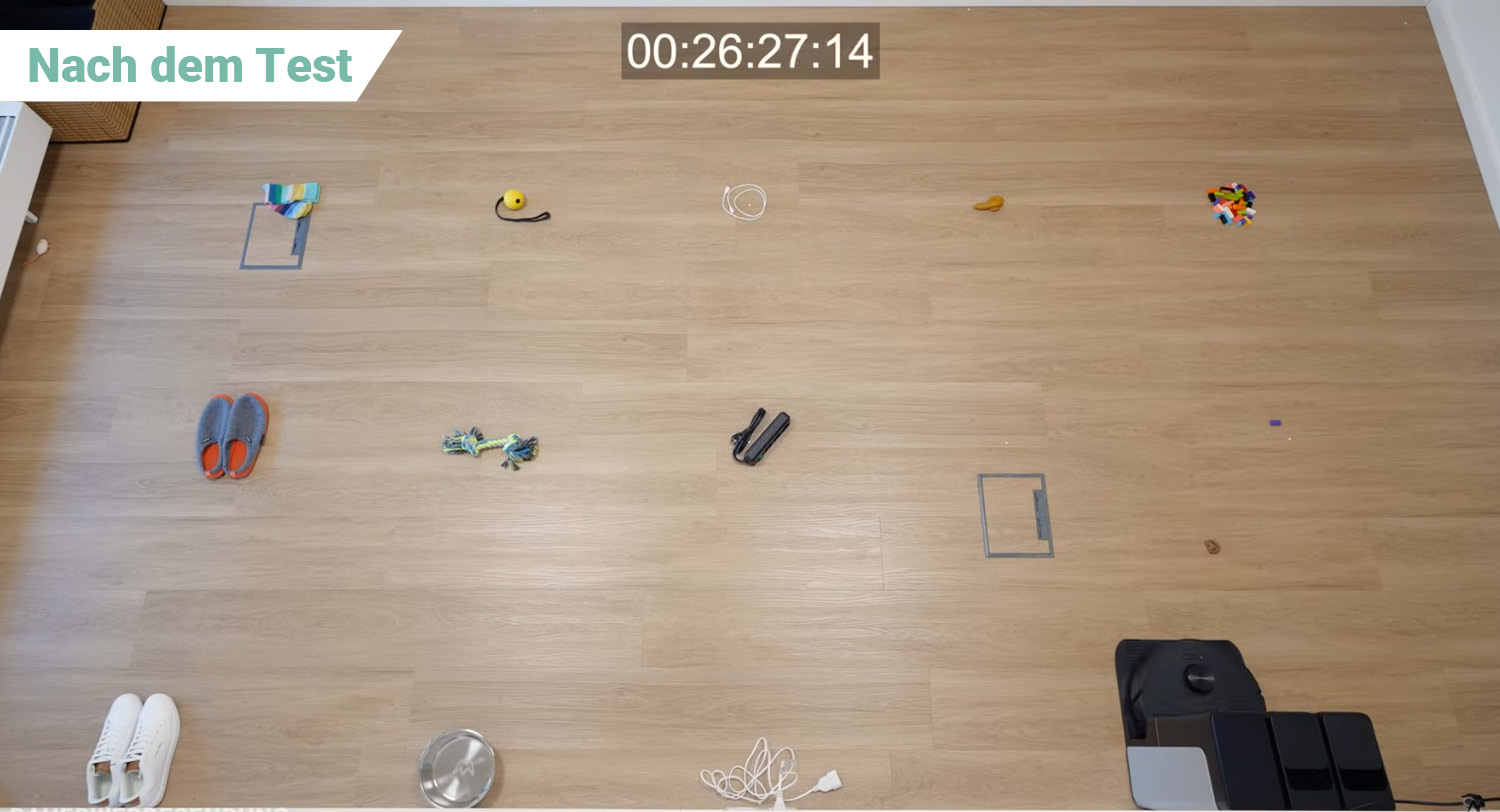 Mova Z50 Ultra - Nach dem Test der Hinderniserkennung