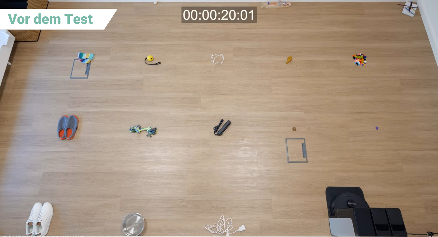 Mova Z50 Ultra - Vor dem Test der Hinderniserkennung