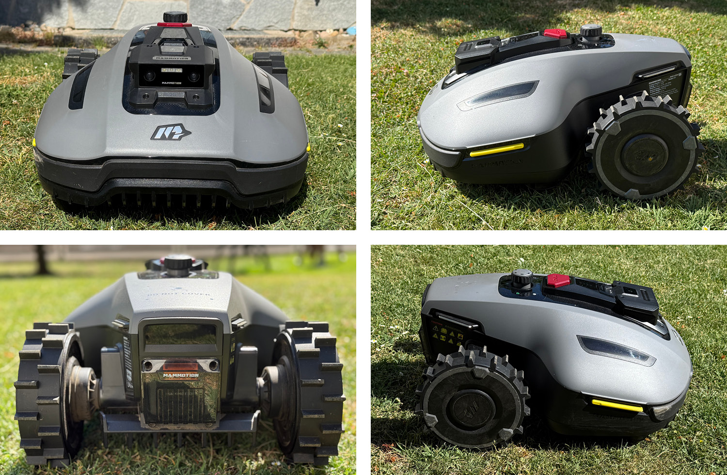 So sieht der Mammotion YUKA Mini ringsum aus