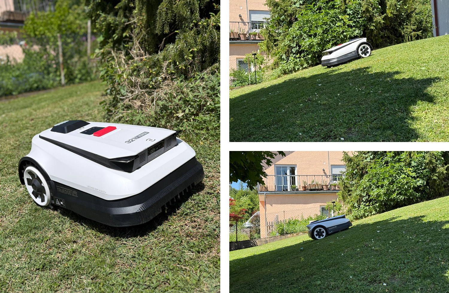 Steigungen meistert der ECOVACS GOAT A1600 RTK mit Grazie