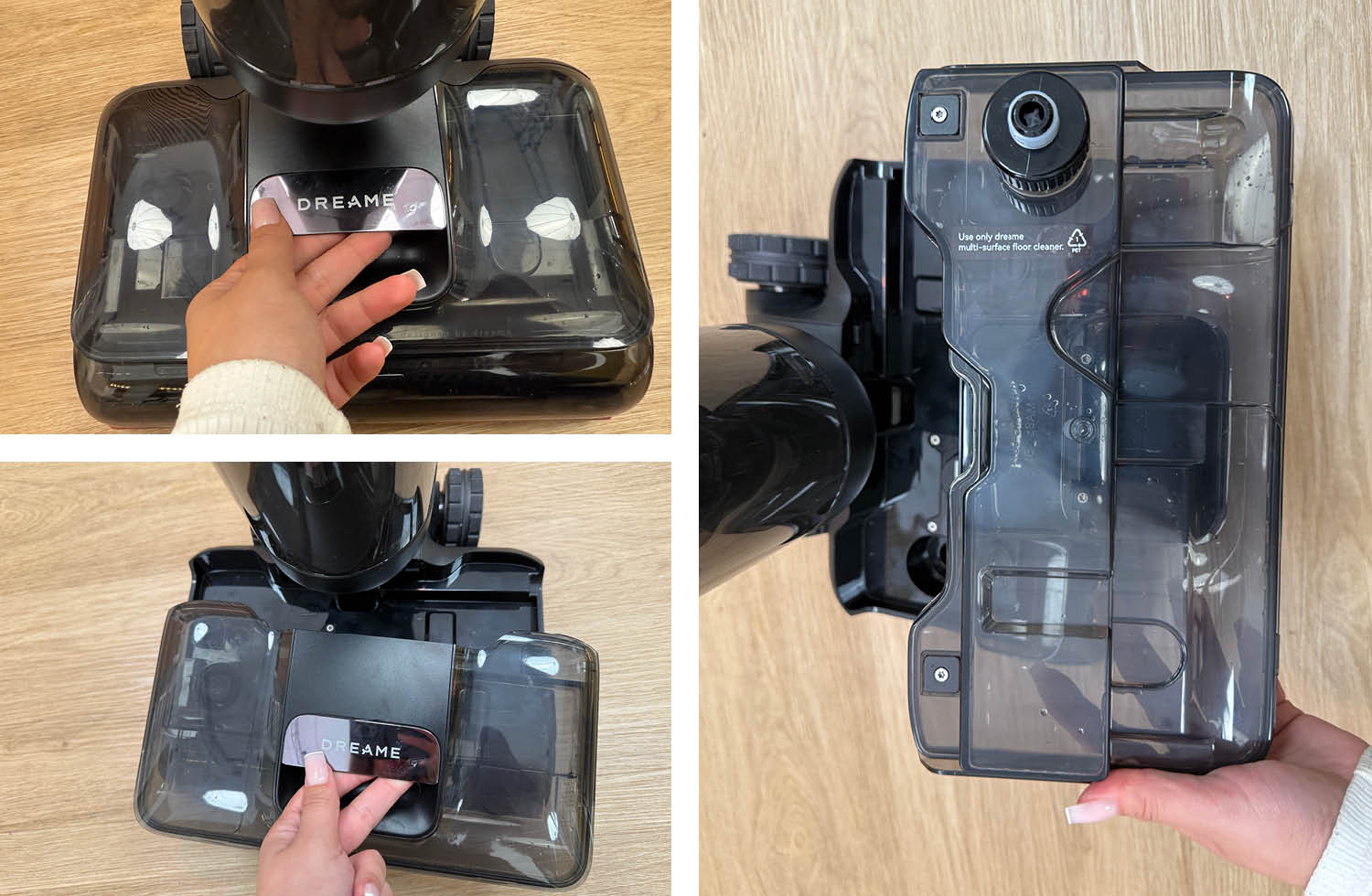 Wassertank des Dreame h15 Pro