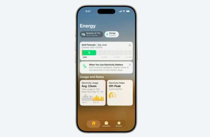 Apple Home EnergyKit