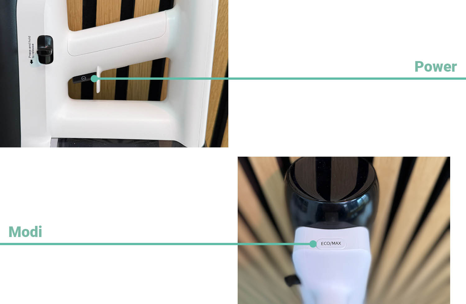 Bedieunung des Tineco Floor One Switch S6 Stretch Plus