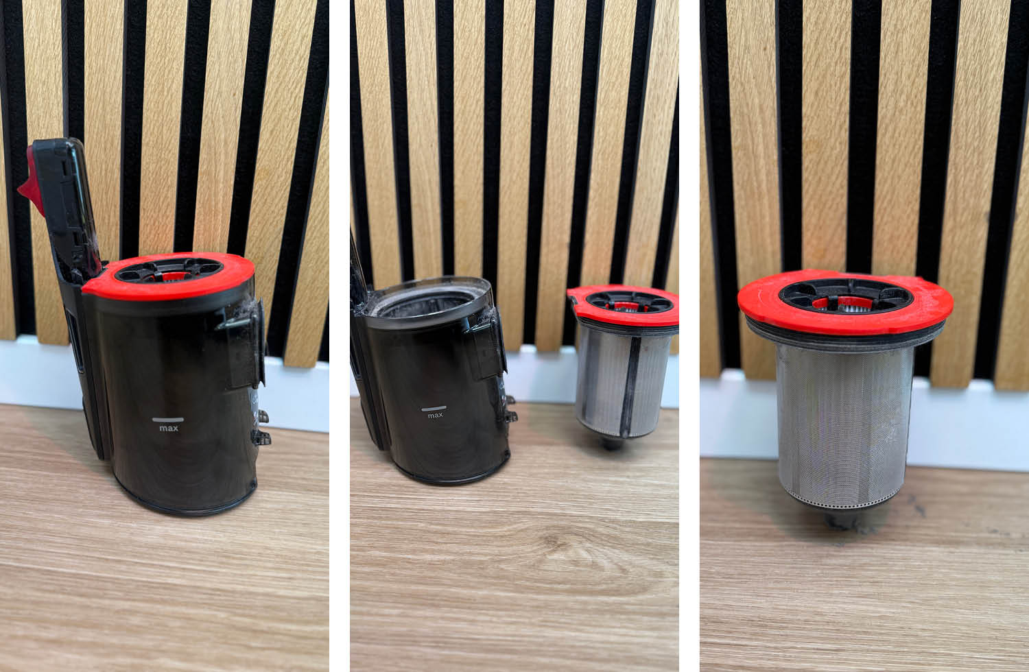 Der Filter des Bosch Unlimited 10