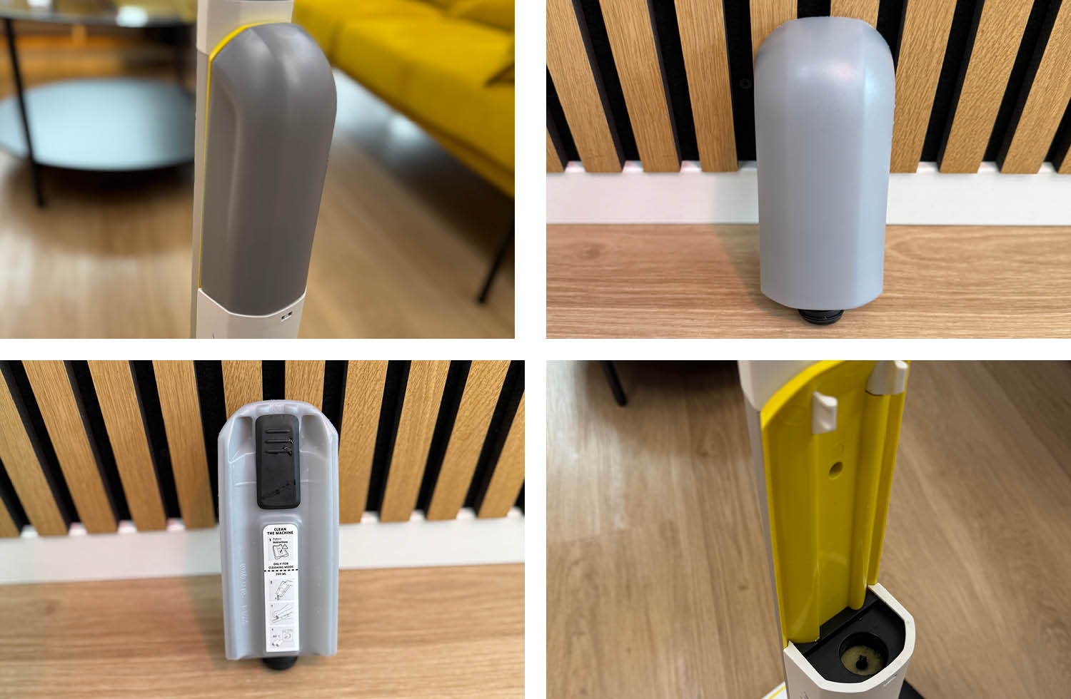 Der Frischwassertank des Kärchers FC 8