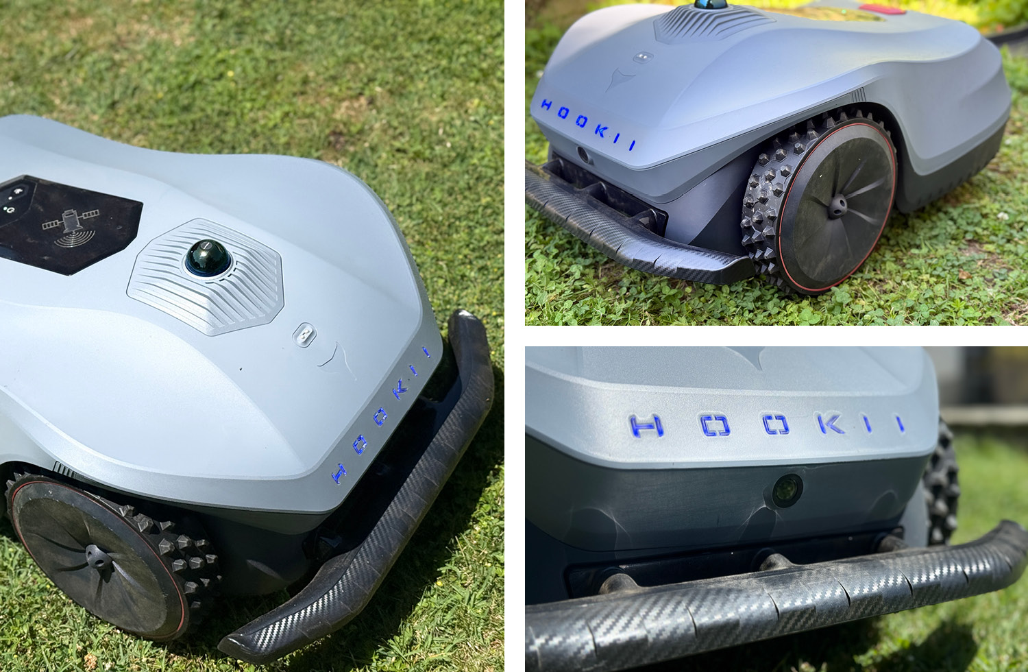 Der Hookii Neomow X ist gut verarbeitet, sehr groß und besteht vollständig aus Kunststoff