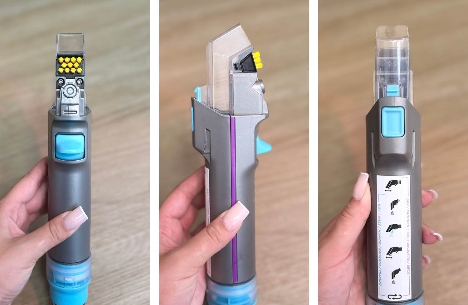 Die Bedieunung des Shark StainStriker HairPro Pet