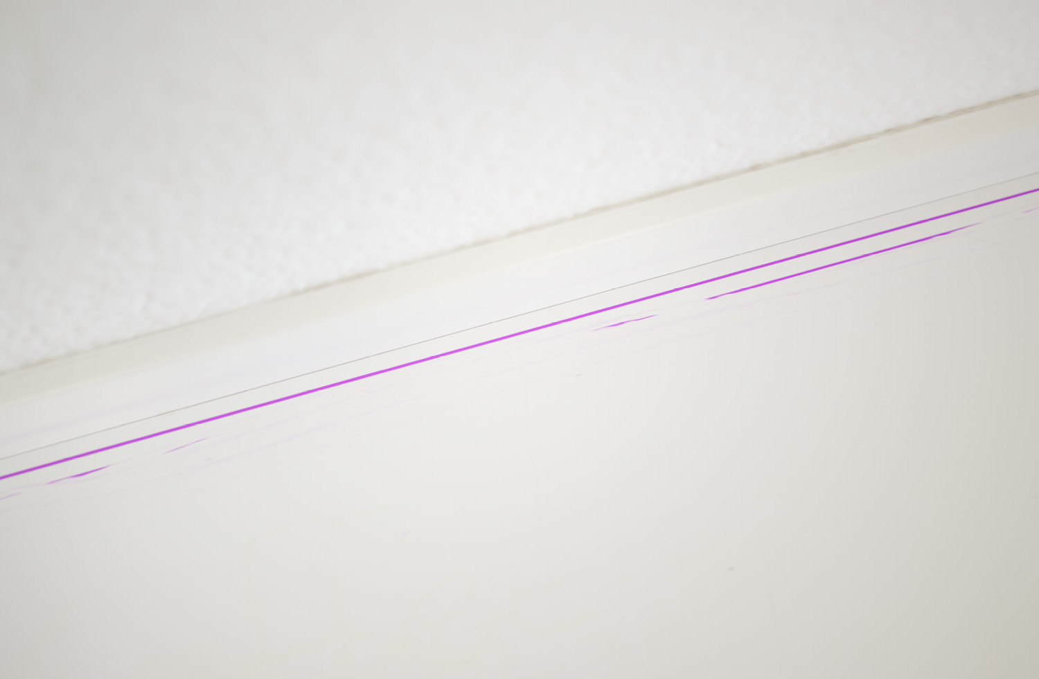 Die Randreinigung hingegen hat nicht so gut funktioniert