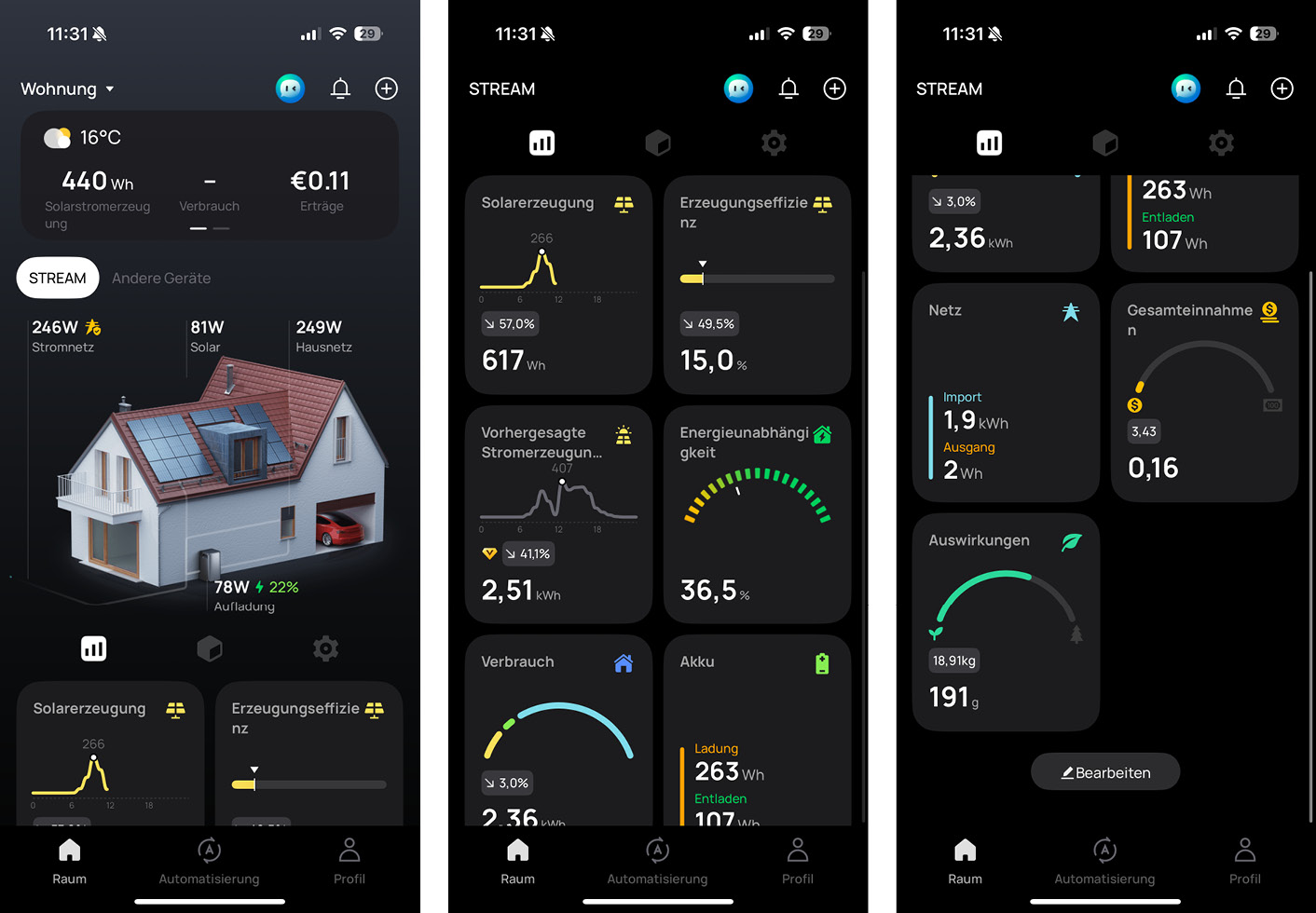 EcoFlow STREAM - App - Raum