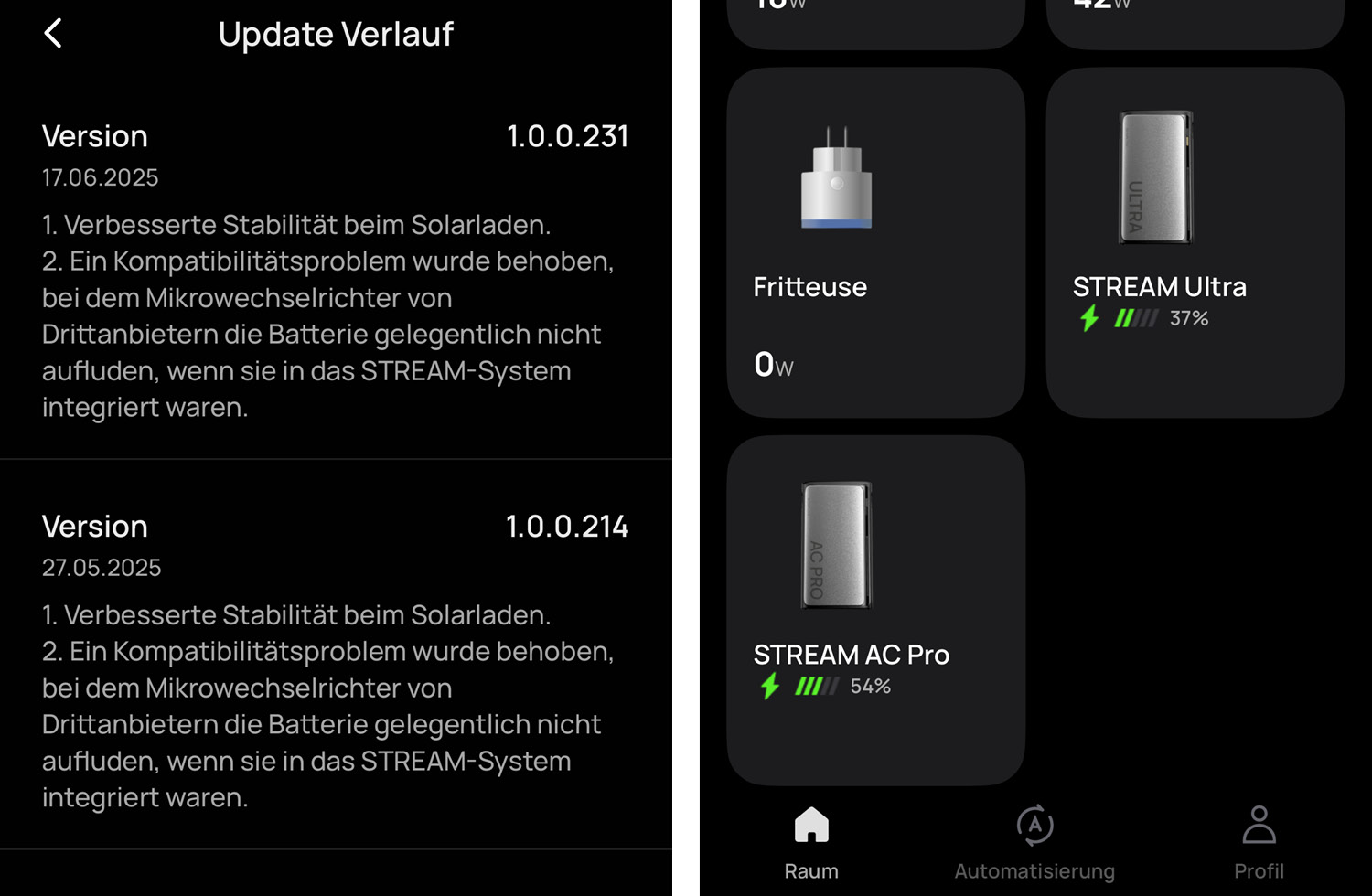 EcoFlow STREAM ladet gleichzeitig