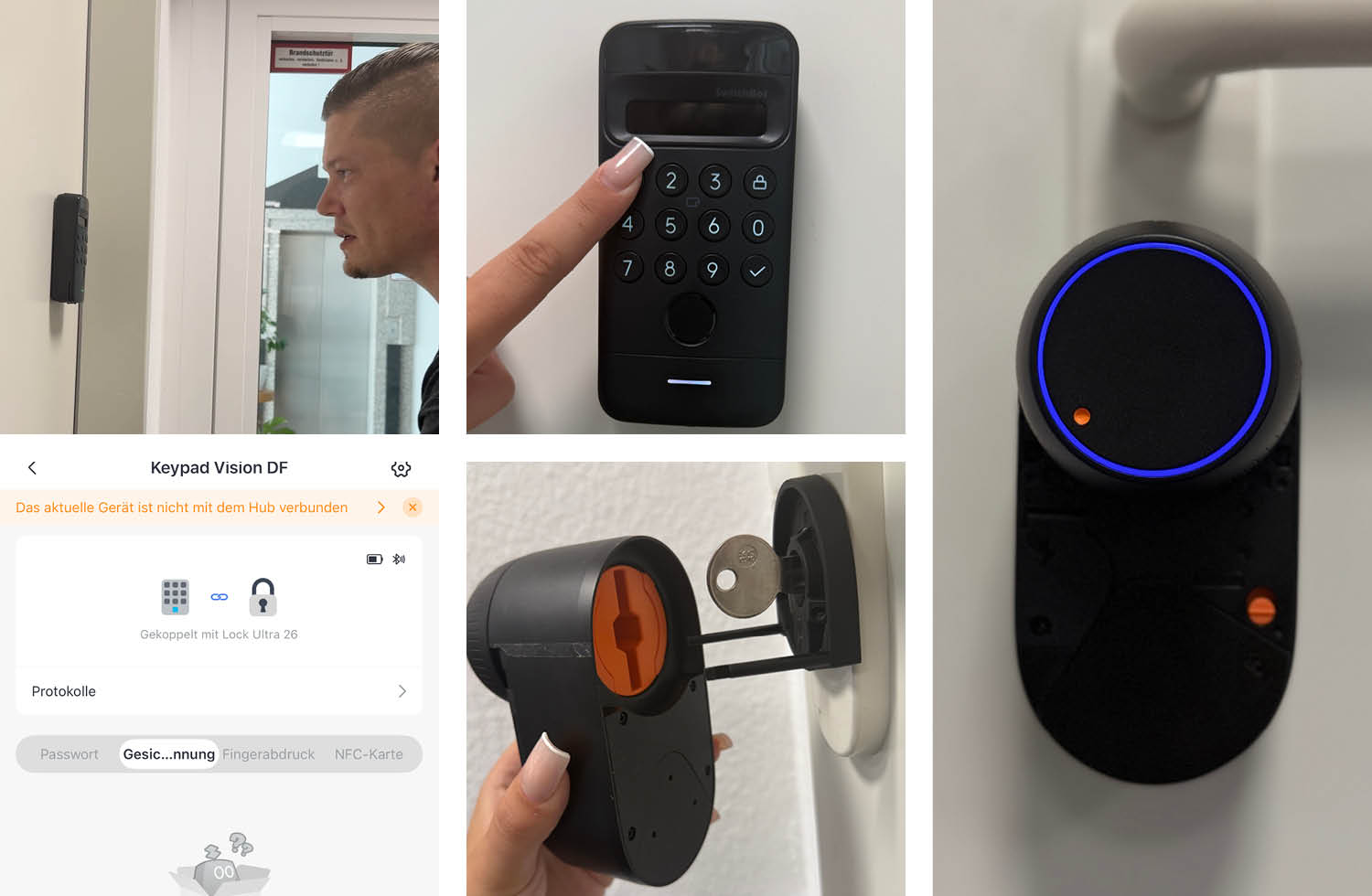 Heute schauen wir uns das neue SwitchBot Lock Ultra mit dem Keypad Vision in unserem Test genauer an