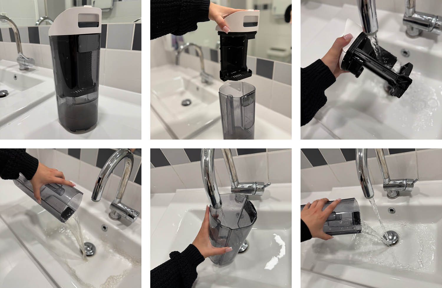 Hier seht ihr die wartung des Tineco Floor One Switch S6 Stretch Plus