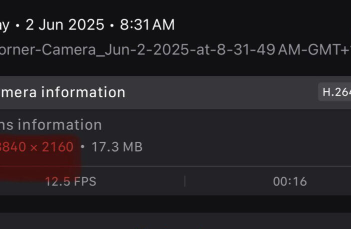 HomeKit Secure Video 4K Speicherung