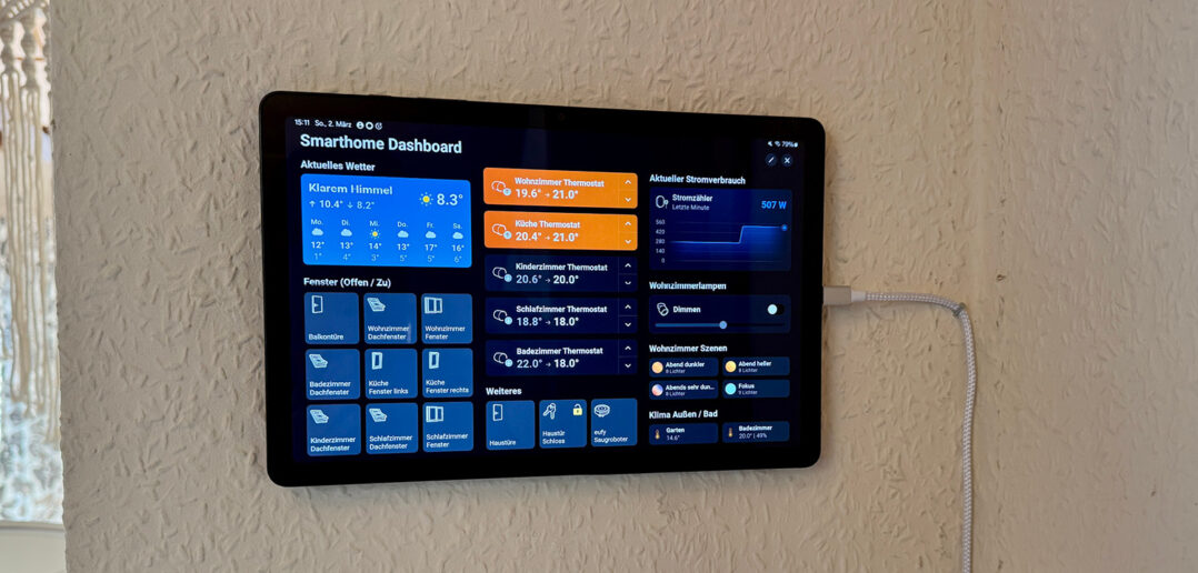 Homey Smarthome Dashboard