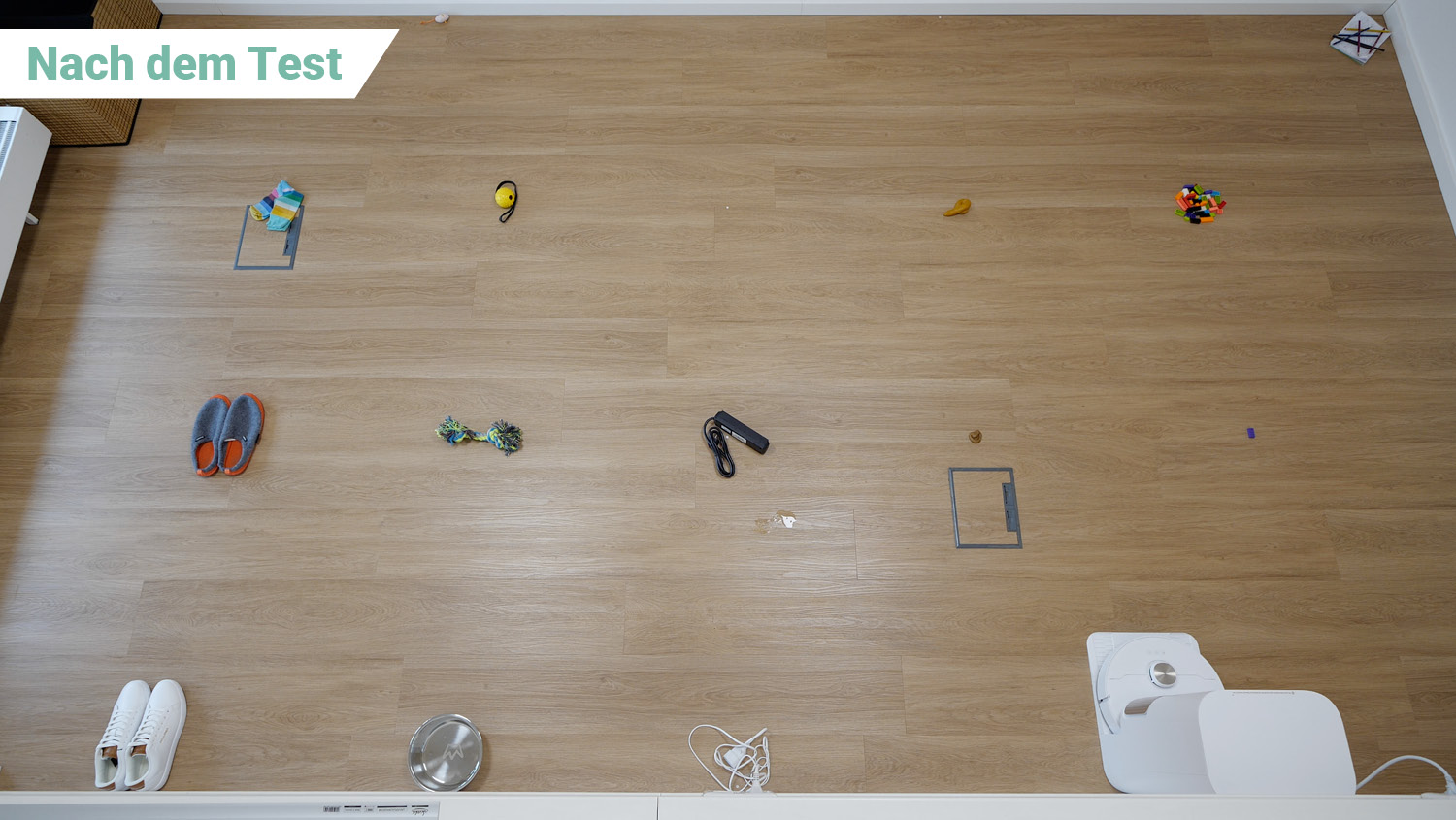 Nach dem Test der Hinderniserkennung