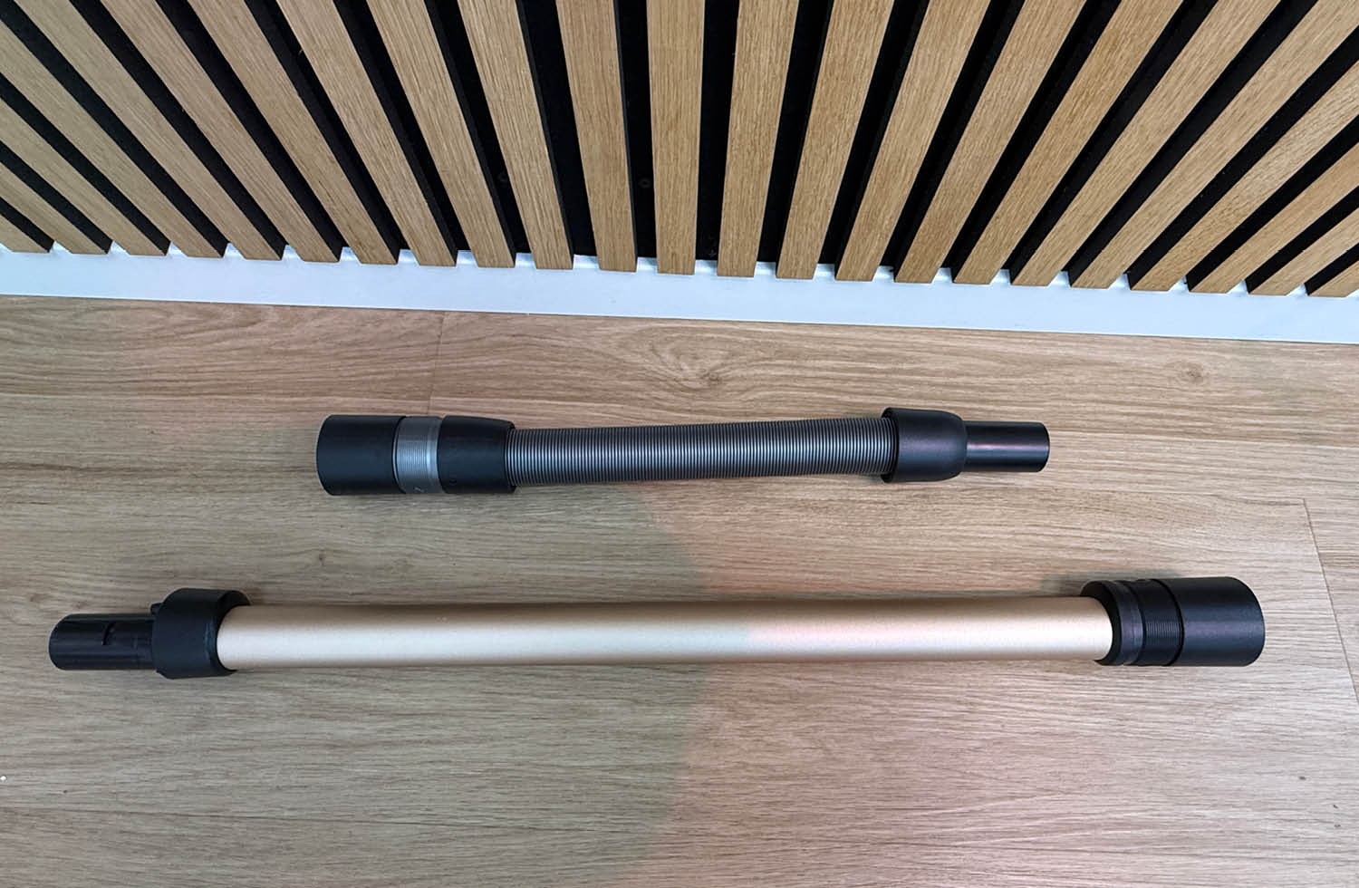 Nun sehen wir die Saugrohre