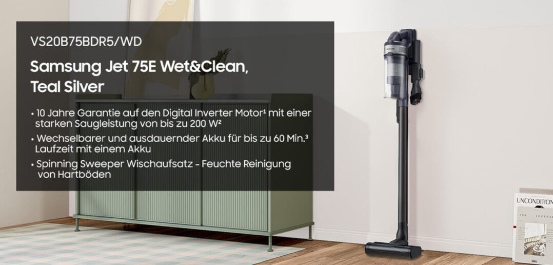 Samsung Jet 75E Wet & Clean