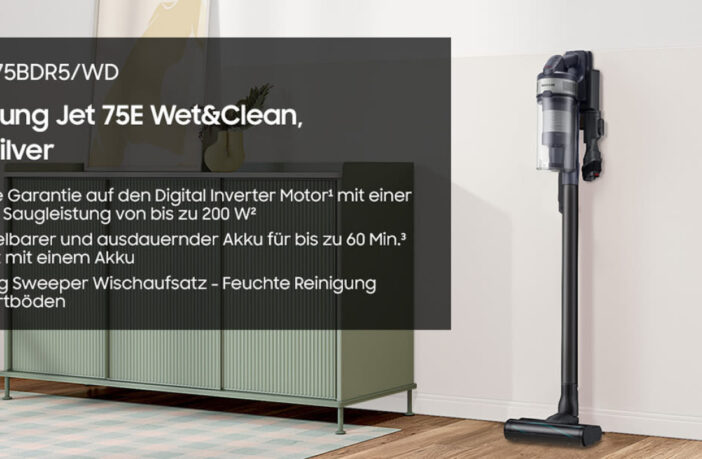 Samsung Jet 75E Wet & Clean