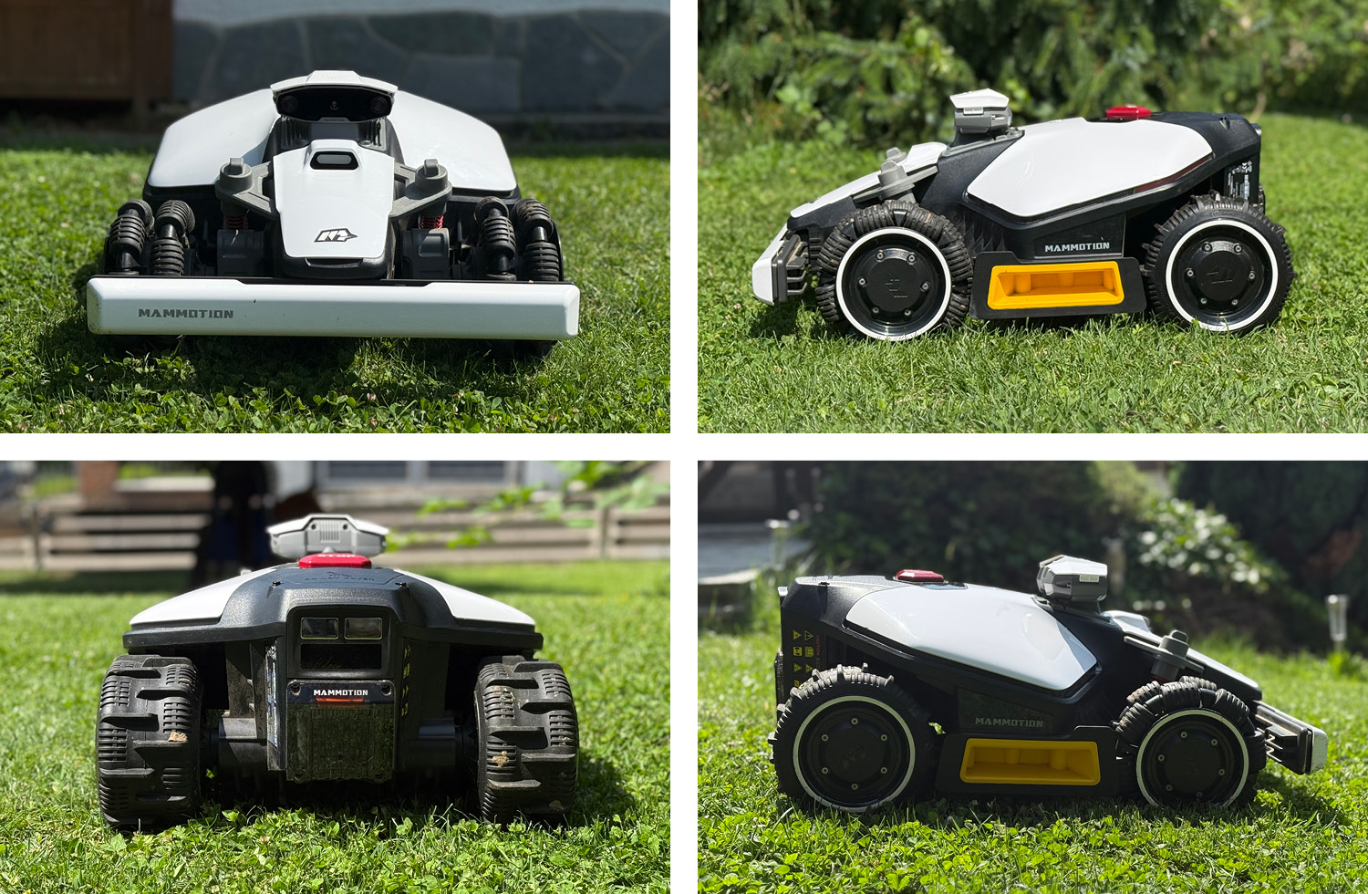 So sieht der Mammotion LUBA Mini AWD ringsum aus