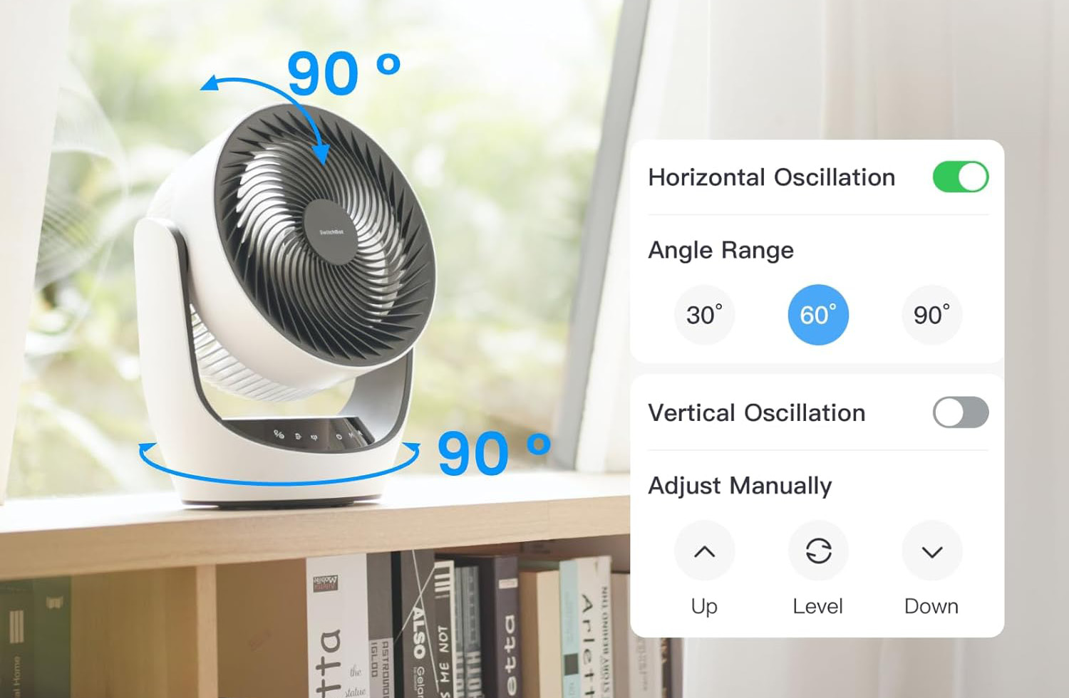SwitchBot USB Tischventilator