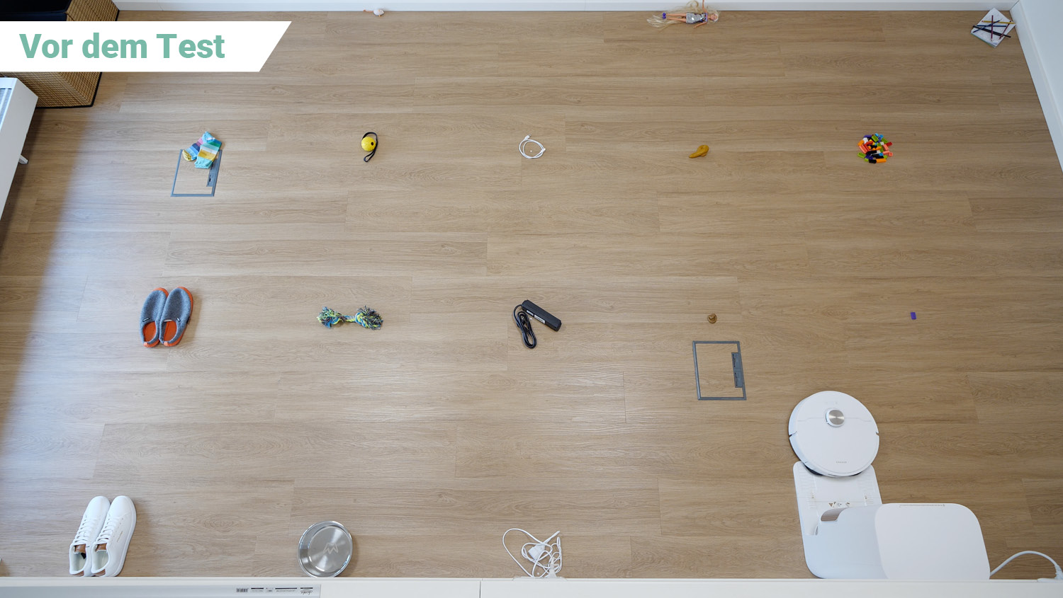 Vor dem Test der Hinderniserkennung
