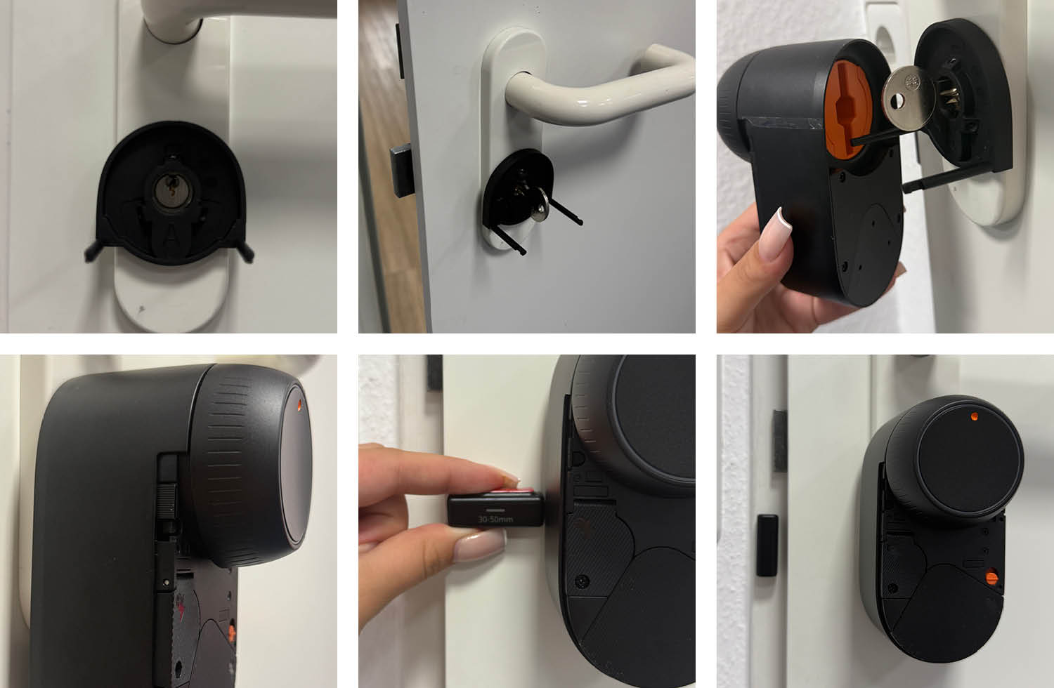 Weitere Montageschritte